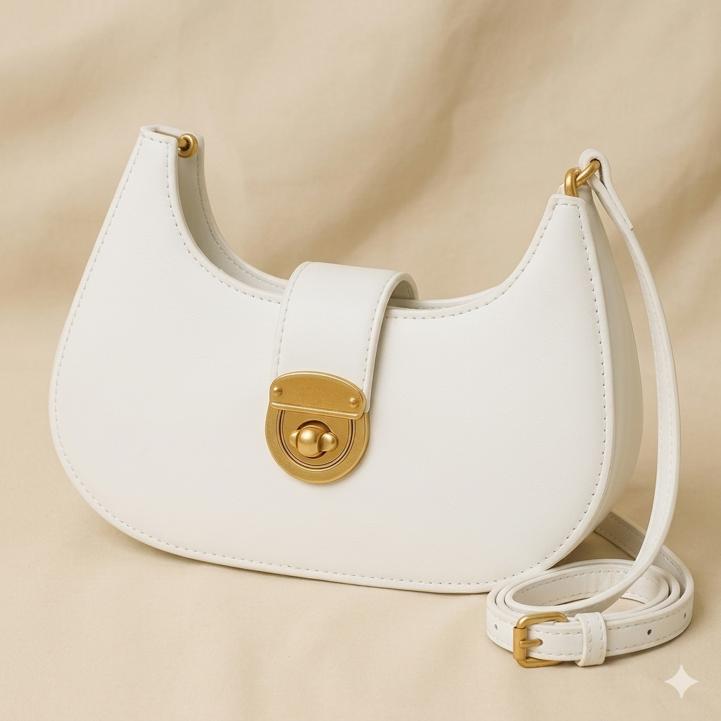 Shoulder Bag (White)